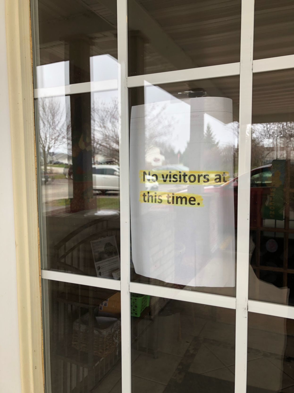No visitors